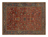 Vintage Heriz Rug - 11'3" x 8'8"