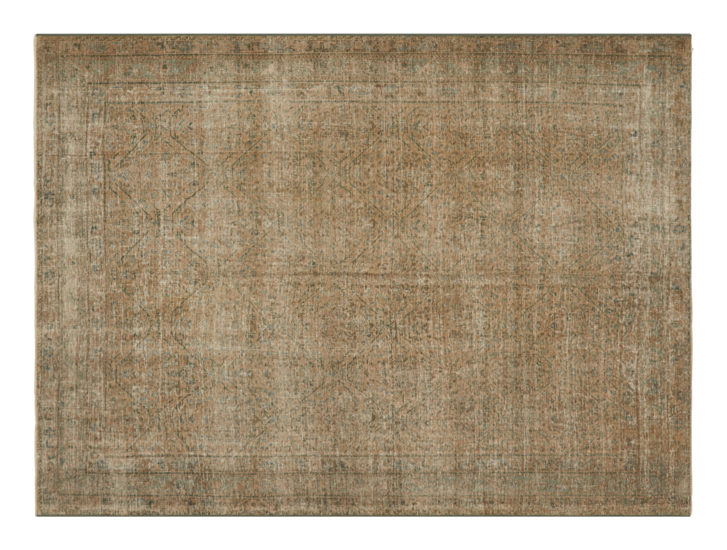 Vintage Afshar Rug - 7'3" x 5'4"