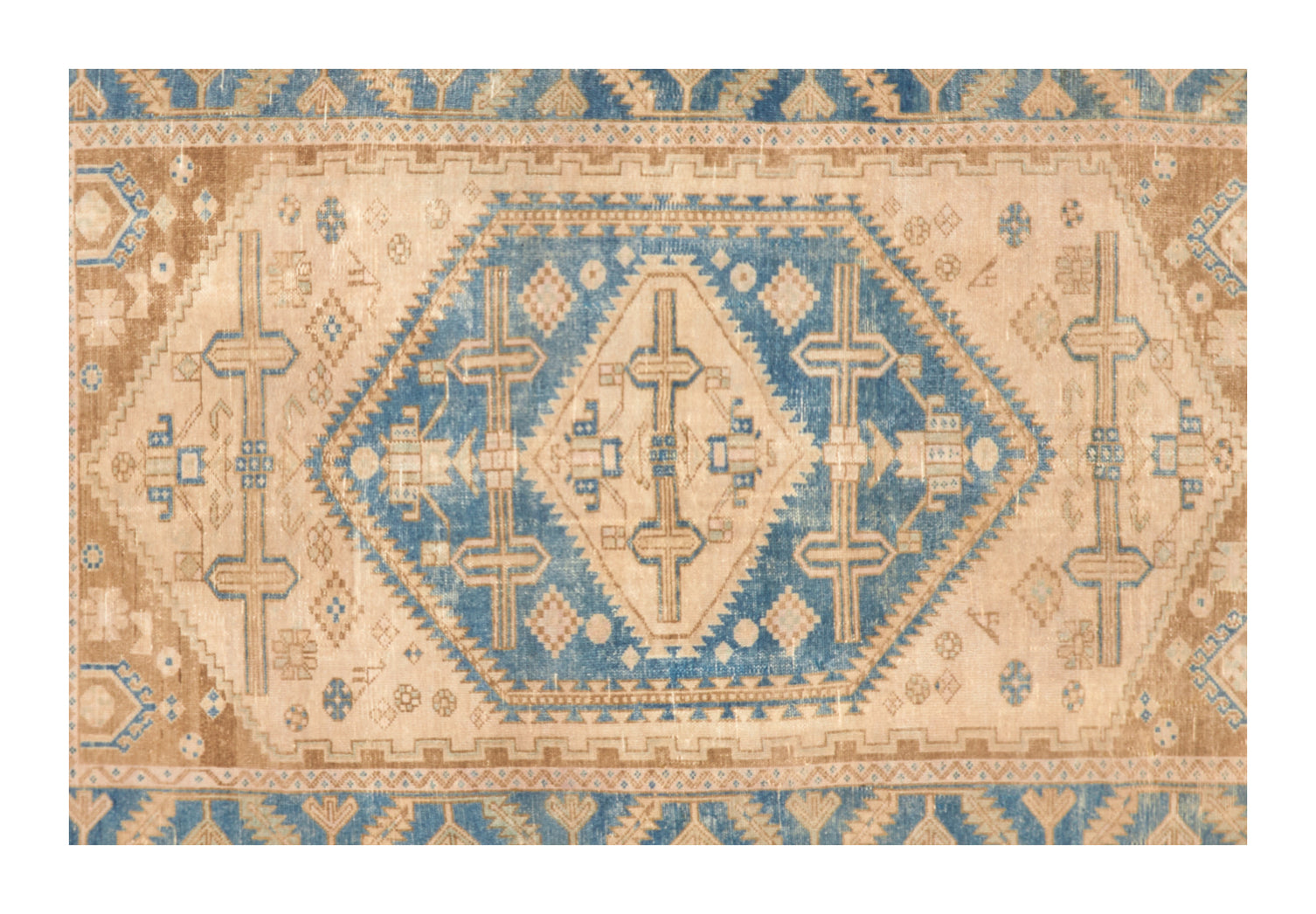 Vintage Hamadan Rug - 6'8" x 4'7"