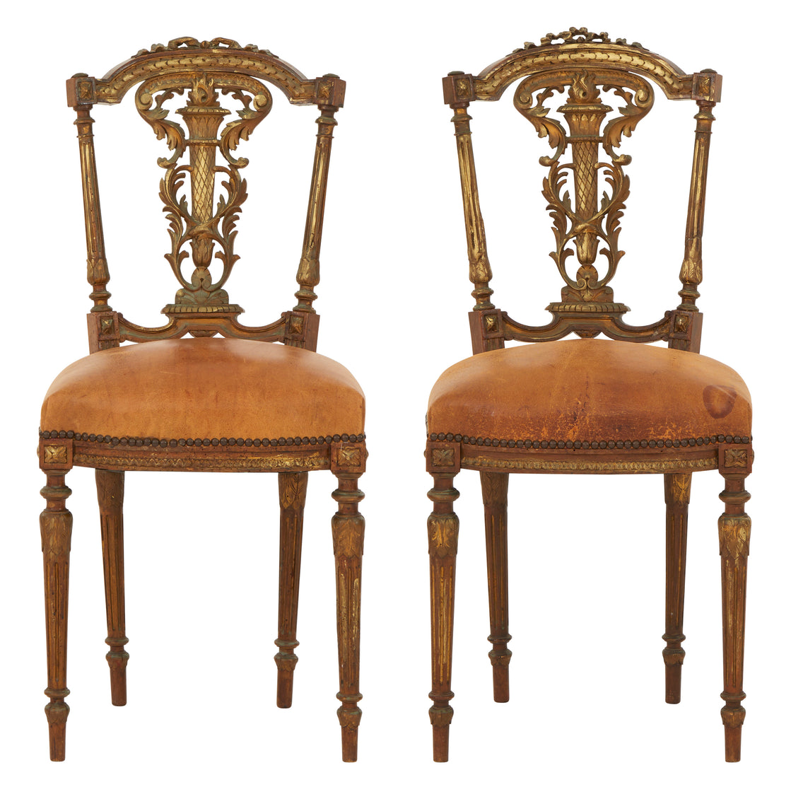 Antique Gilt Side Chair