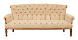 Antique Unupholstered Tufted Sofa