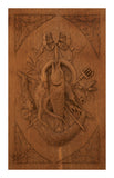 Antique Carved Wood Breakfront