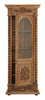 Antique Carved Wood Vitrine
