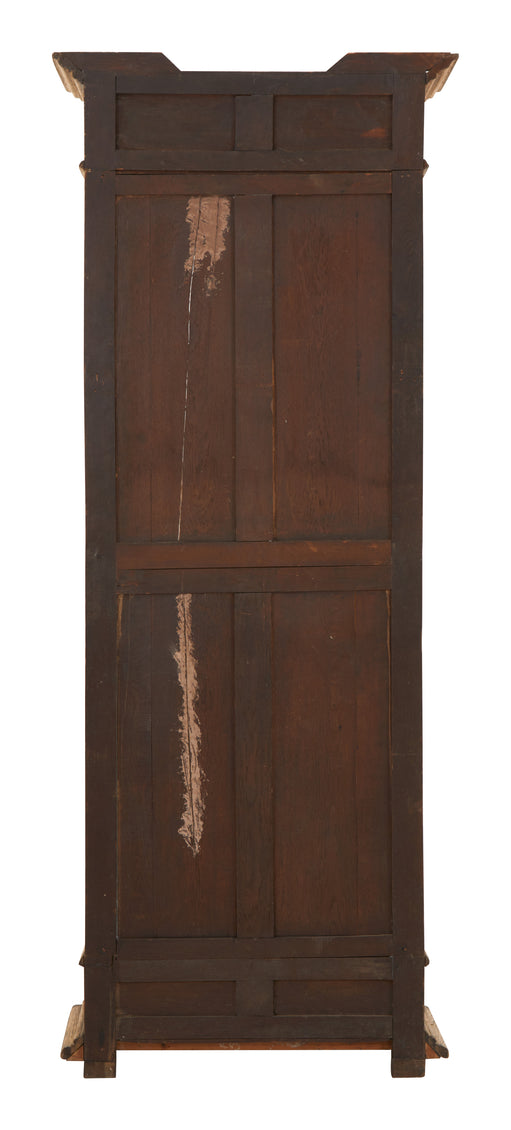 Antique Carved Wood Vitrine