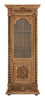 Antique Carved Wood Vitrine