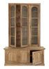 Antique Wood Breakfront