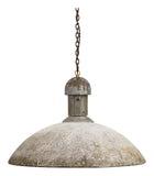 Vintage Cast Cement Pendant