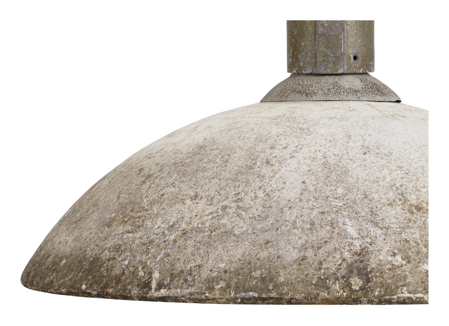 Vintage Cast Cement Pendant