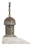 Vintage Cast Cement Pendant