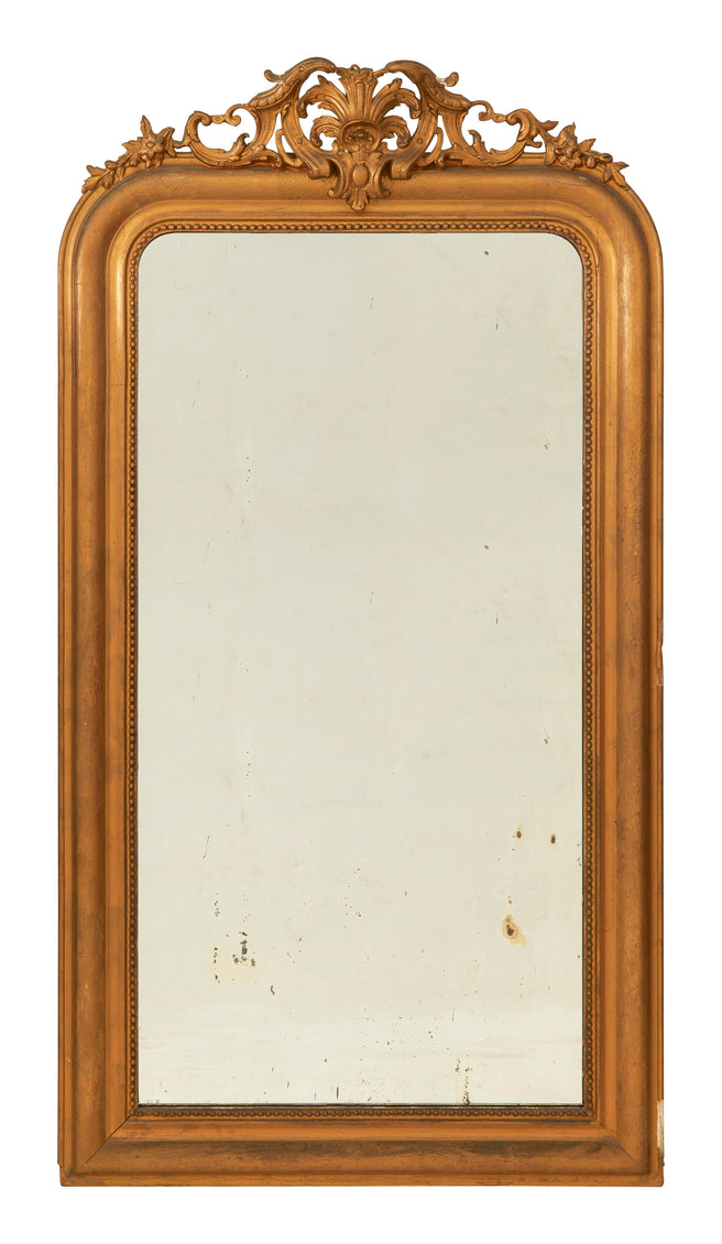 Antique Louis Philippe Gilt Mirror
