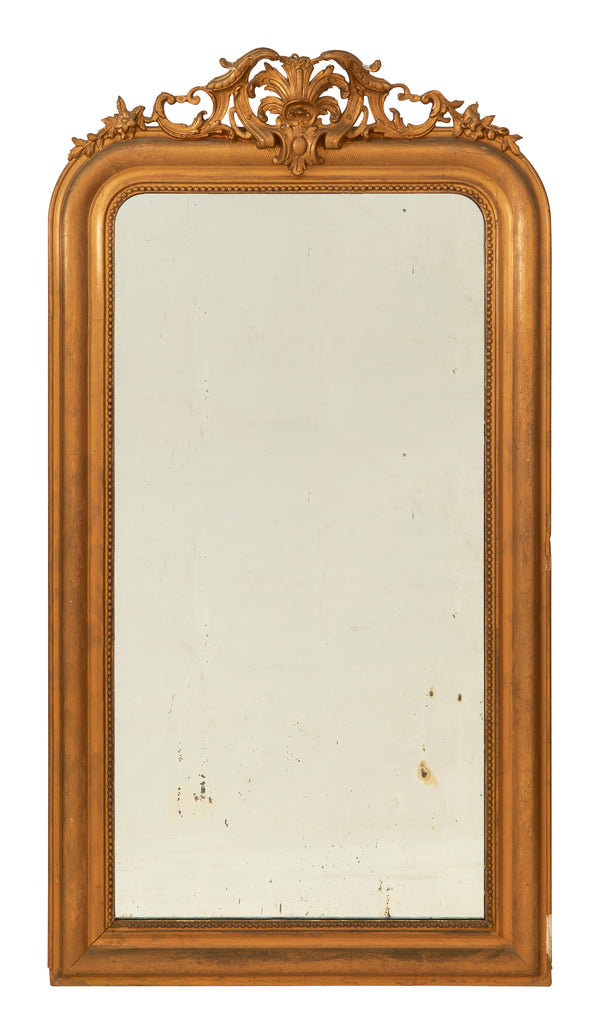 Antique Louis Philippe Gilt Mirror