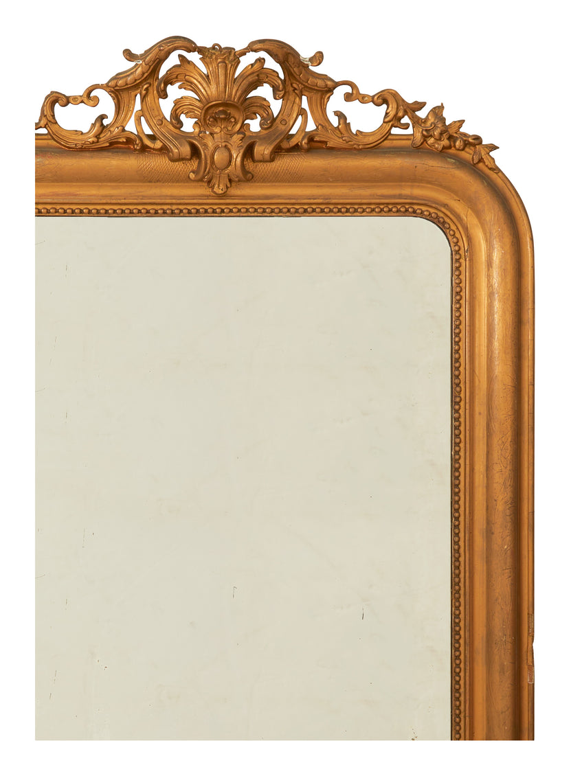 Antique Louis Philippe Gilt Mirror