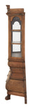 Antique Dutch Serpentine Vitrine