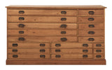 Vintage Wood Flat File