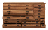 Vintage Wood Flat File