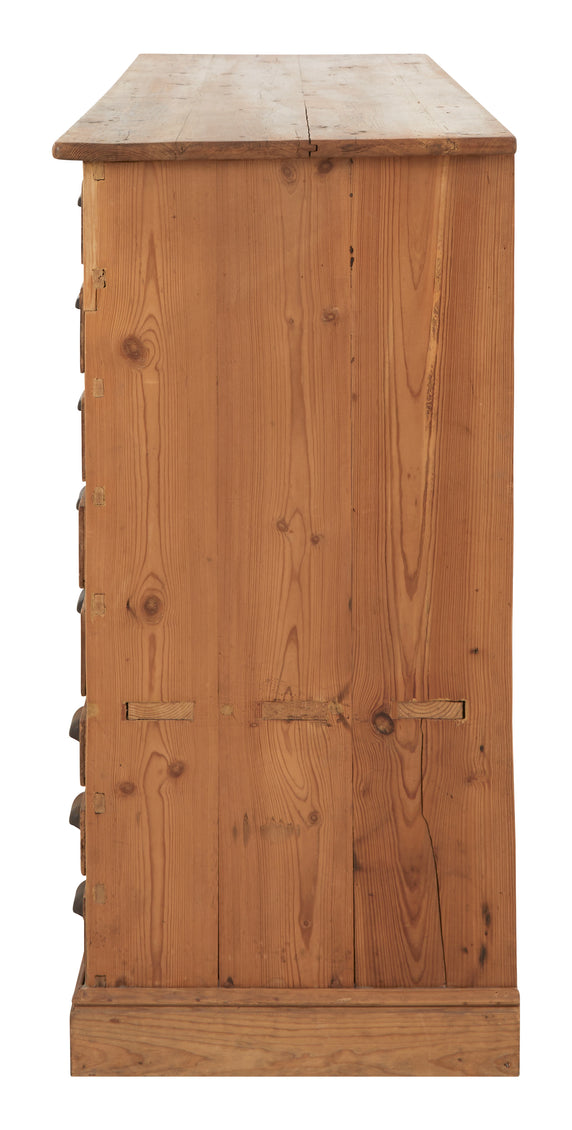 Vintage Wood Flat File
