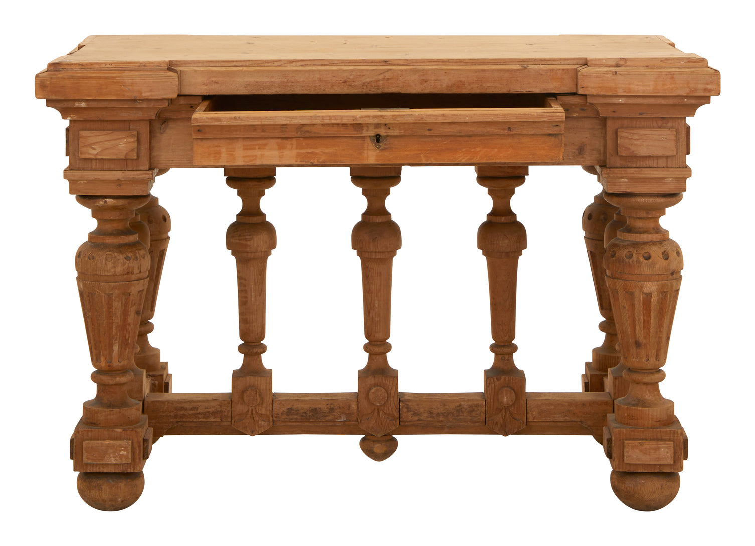 Antique Carved Wood Table