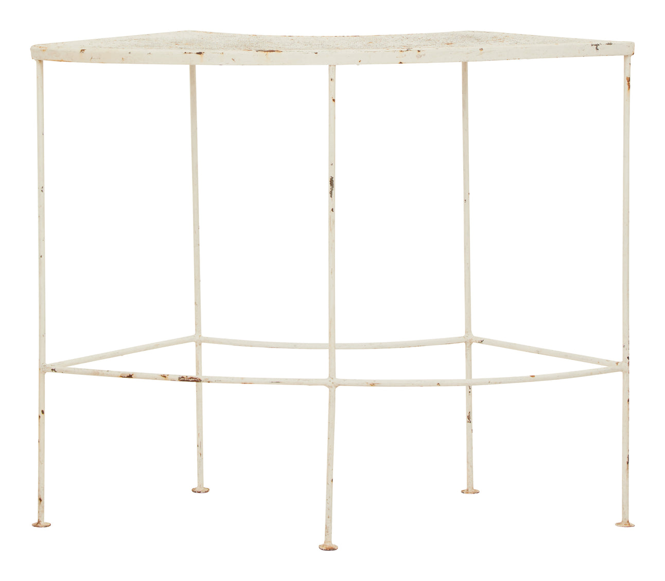 Vintage Curved Metal Table - set of 2