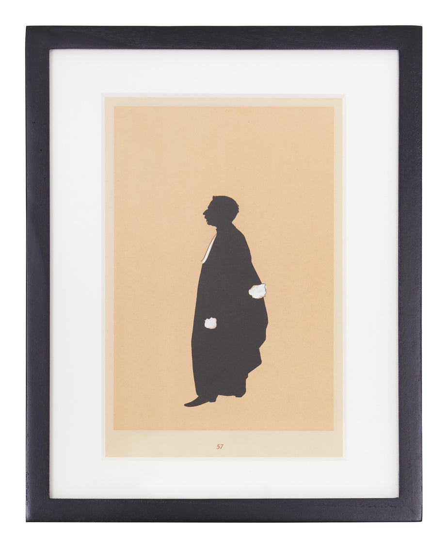 Vintage Avocat Silhouette