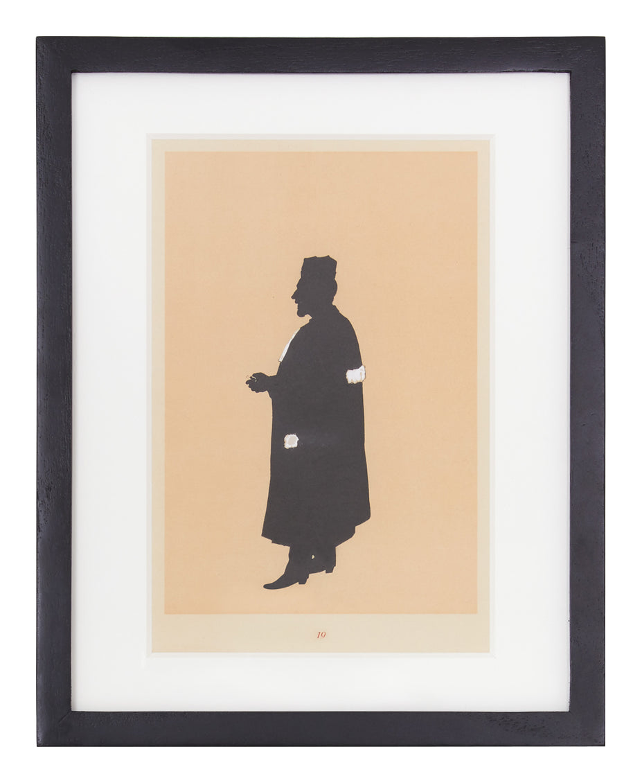 Vintage Avocat Silhouette