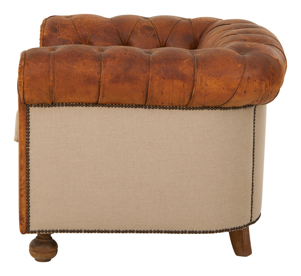 Antique Tufted Chesterfield Chair
