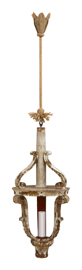 Antique Wood Lantern