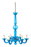 Vintage Blue Murano Chandelier
