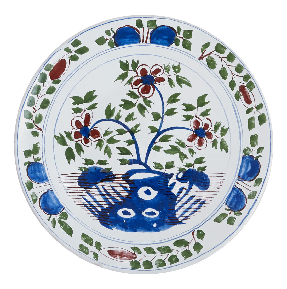 Astier de Villatte - Bouquet Dinner Plate