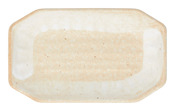 Hachi Plate - Blue & Cream
