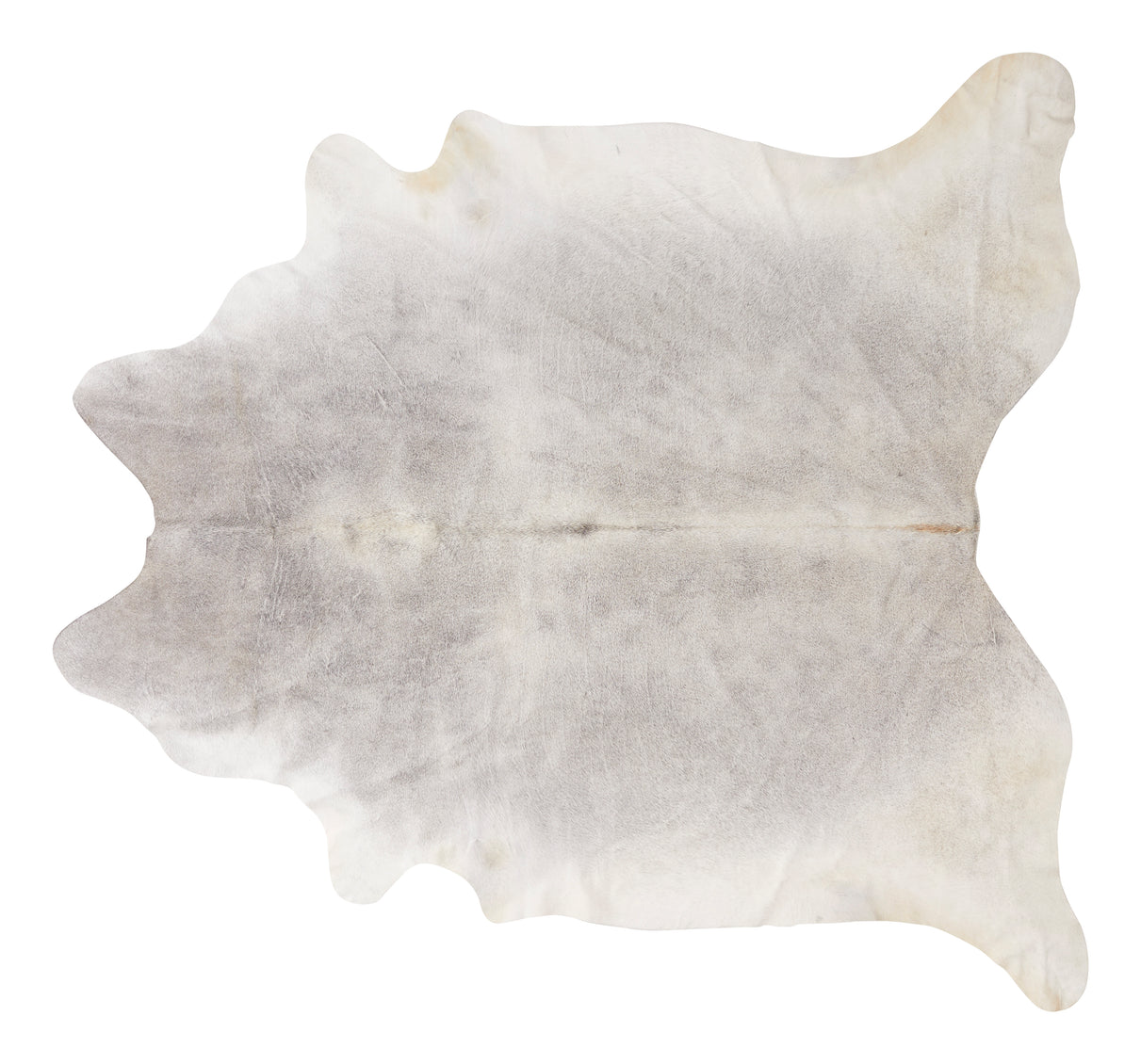 Grey Cowhide - 6'6" X 7'