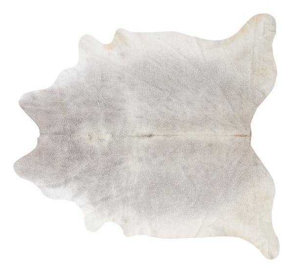 Grey Cowhide - 6'6" X 7'