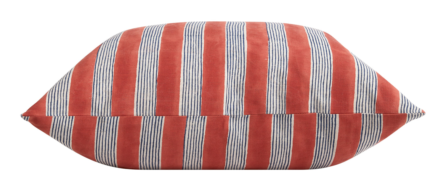 Chopra Scarlett Striped Pillow