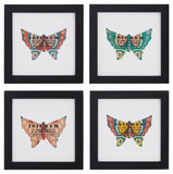 Vintage Blue Butterfly