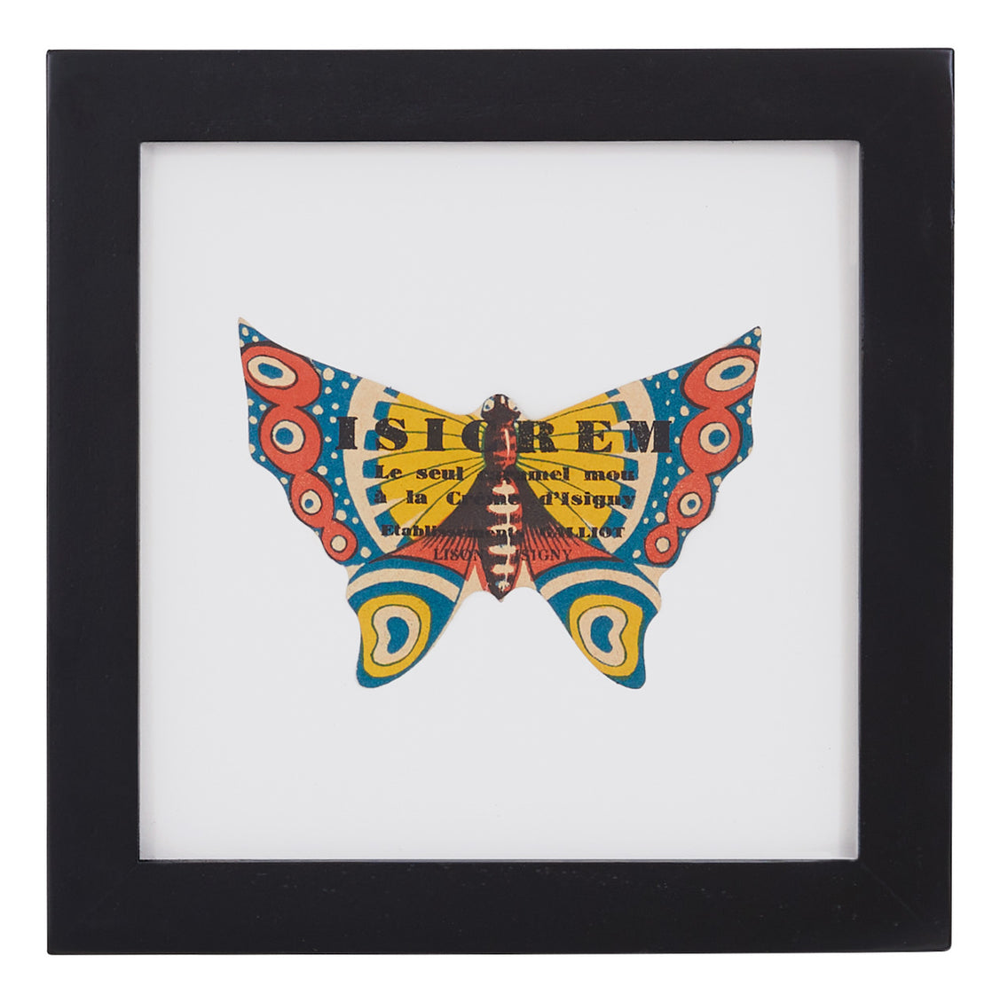 Vintage Blue Butterfly