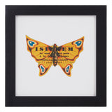 Vintage Yellow Butterfly