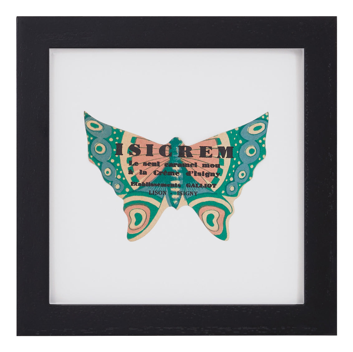 Vintage Blue Butterfly