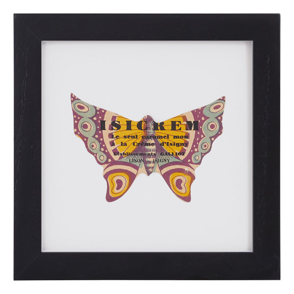 Vintage Yellow Butterfly