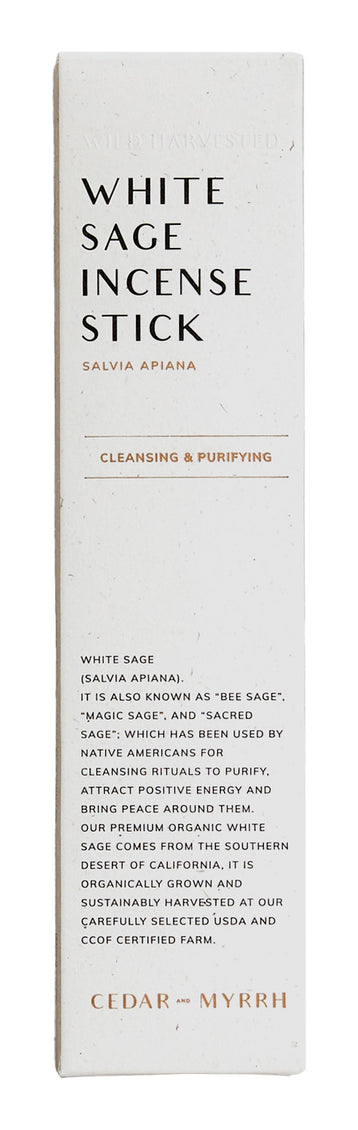 Cedar & Myrrh Incense