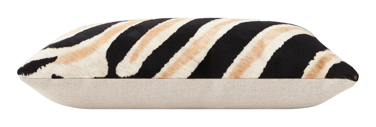 Faux Zebra Pillow