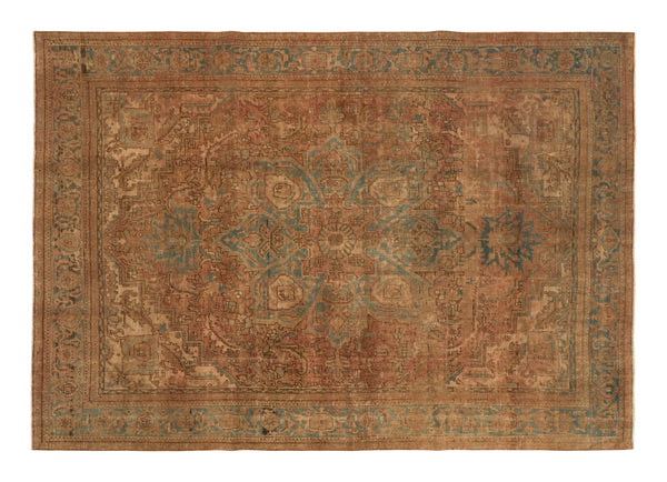 Vintage Heriz Rug - 10'6" x 7'