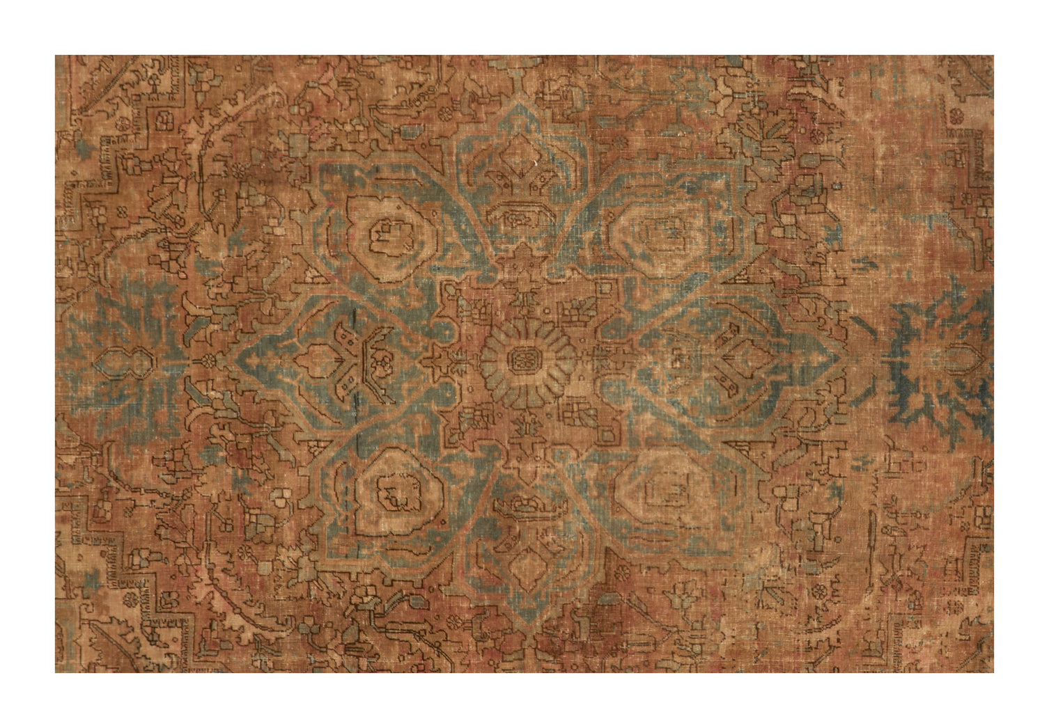 Vintage Heriz Rug - 10'6" x 7'