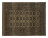 Vintage Afghan Rug - 8'9" x 6'9"