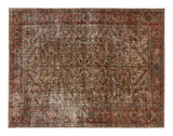 Vintage Heriz Rug - 8'8" x 6'9"