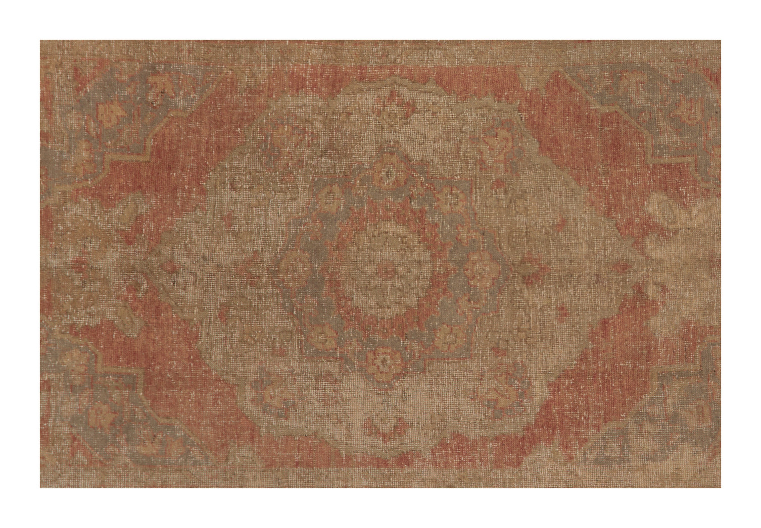 Vintage Oushak Rug - 9'3 X 5'10
