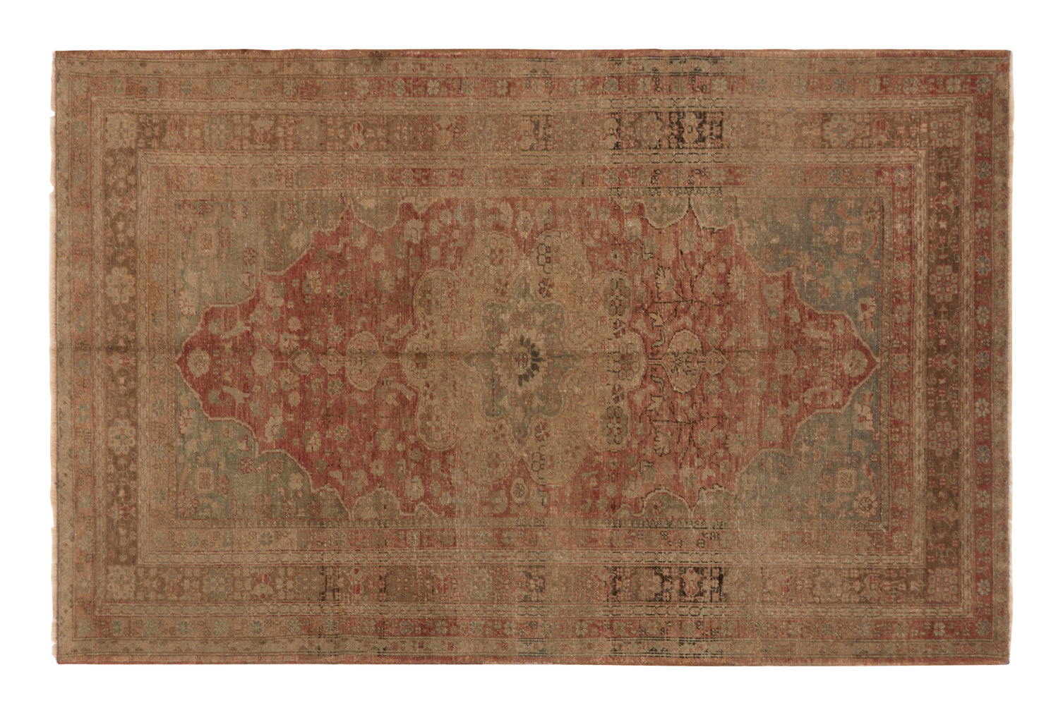 Vintage Oushak Rug - 8'10" X 5'9