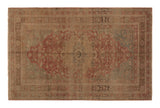 Vintage Oushak Rug - 8'10" X 5'9