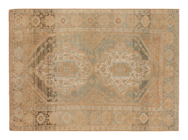 Vintage Afshar Rug - 7' x 5'