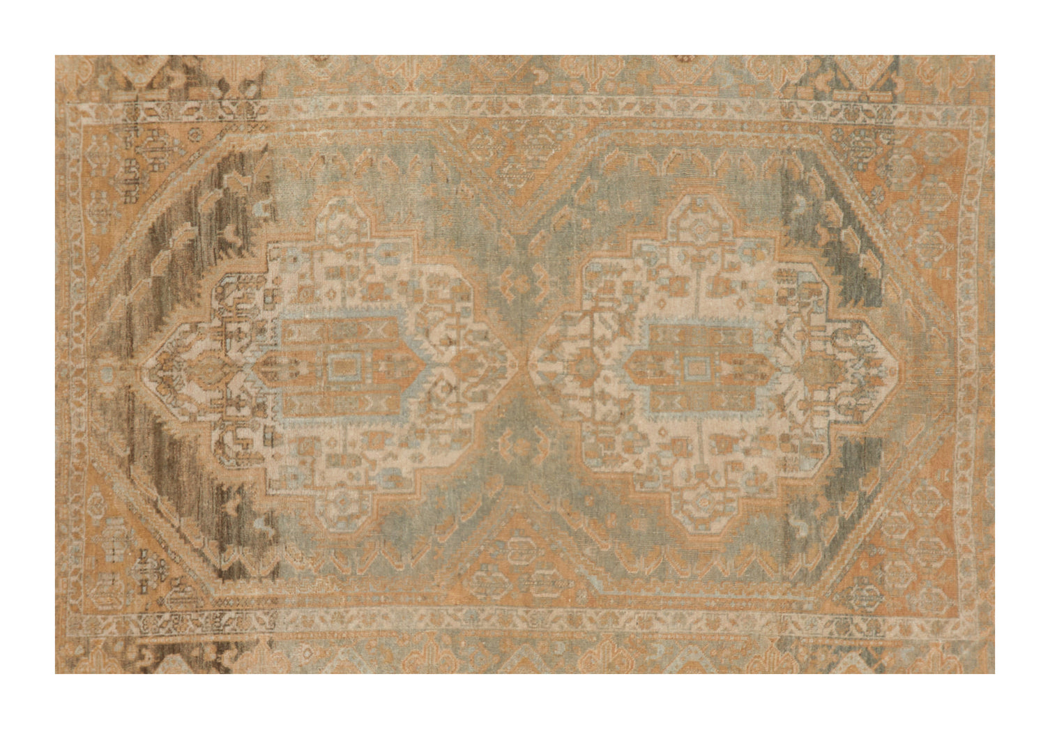 Vintage Afshar Rug - 7' x 5'