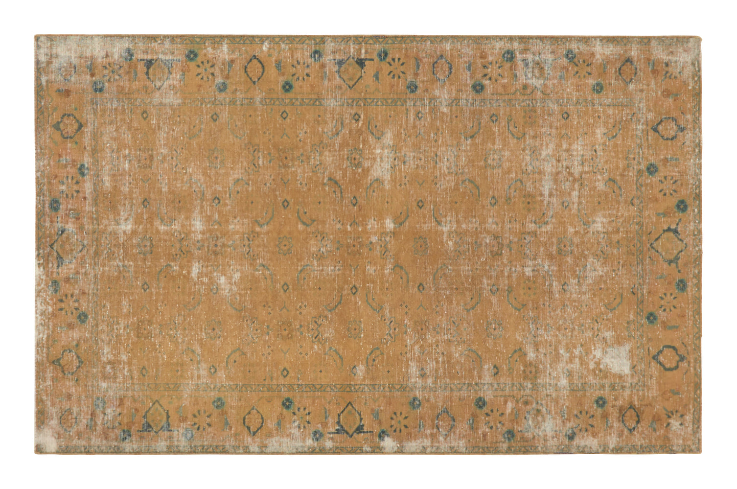 Vintage Distressed Rug - 6'8 x 4'3