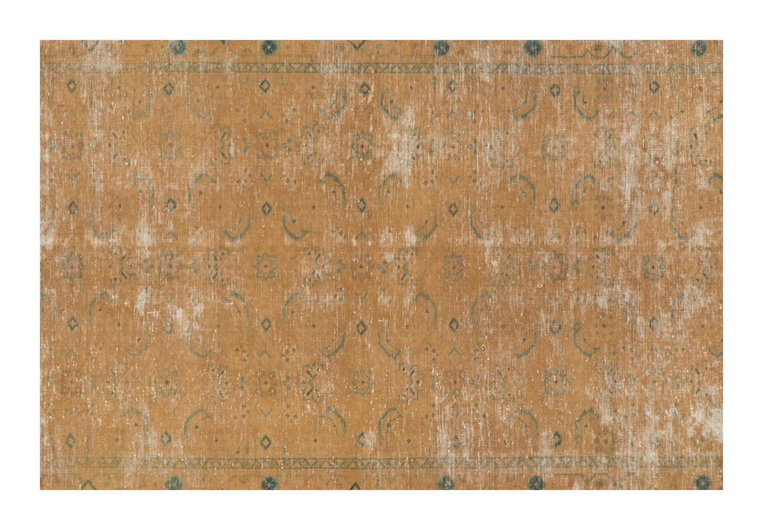 Vintage Distressed Rug - 6'8 x 4'3